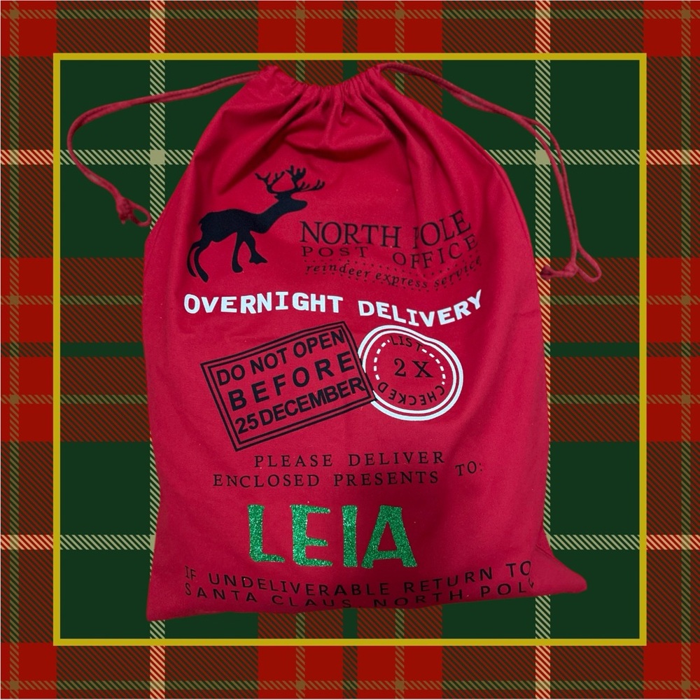 🎄Personalized Santa Sacks🎄